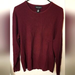 Men's medium merino wool and cashmere sweater